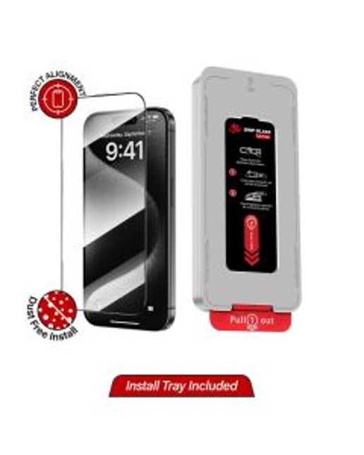 Grip Ultra - Tempered Glass Screen Protector for iPhone 13 Pro Max/14 Plus (2 Pack) (Privacy)