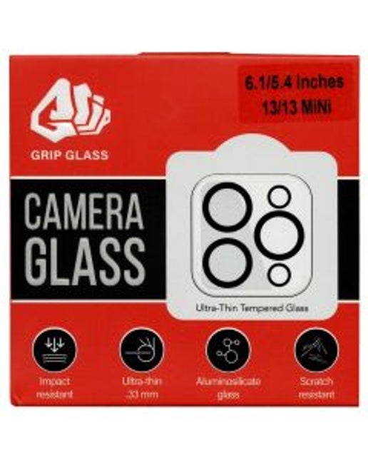 Grip Glass - Tempered Glass Camera Protector for iPhone 13 / 13 Mini