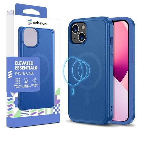 echelon - Fuse Series w/ MagSafe Case for Apple iPhone 13 / 14 (Blue)